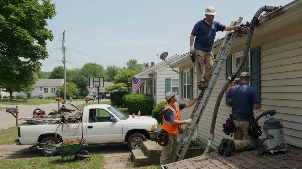 Gutter Installation in Uniopolis, OH near me